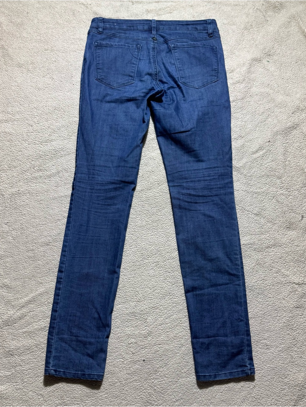 Prana Jeans Womens 6/28 Blue Denim Low Rise Organic Cotton Slim Fit Meas 31x32.5 - Picture 8 of 13